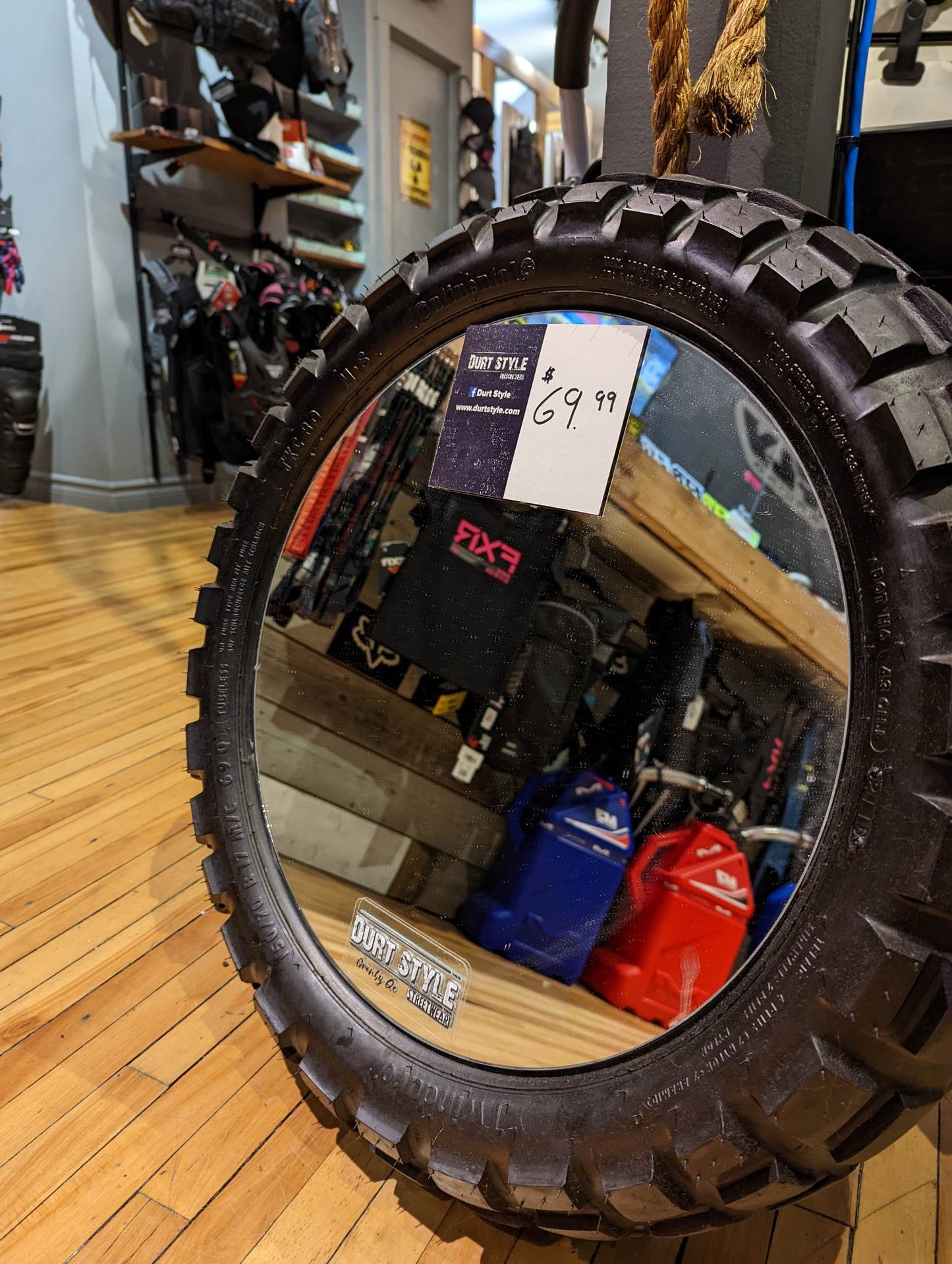 miroir pneu
